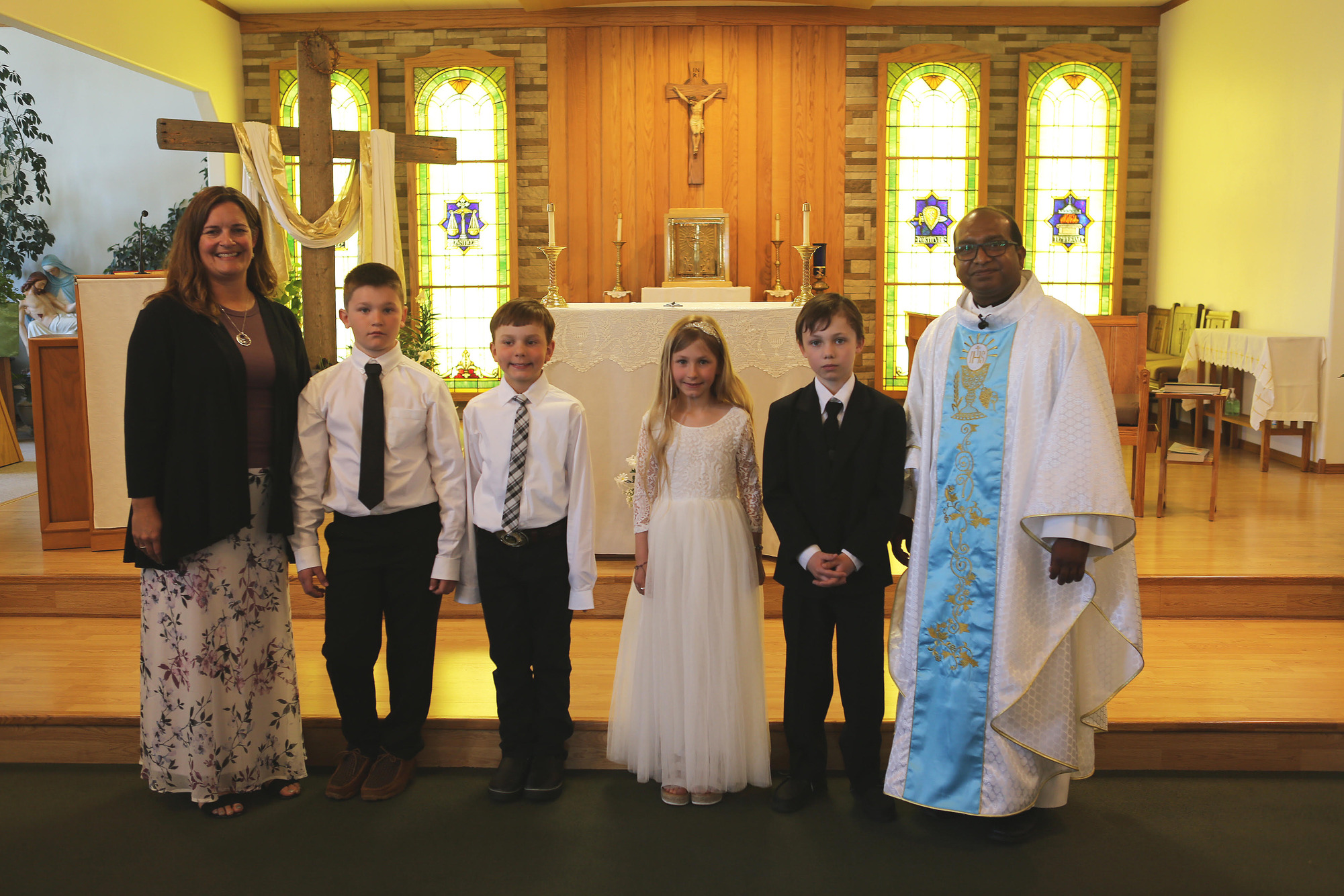 St. Gertrude, St. Lawrence and St. Theresa Catholic Parishes Flasher, ND